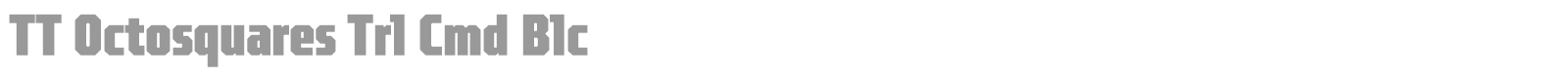 TT Octosquares font preview